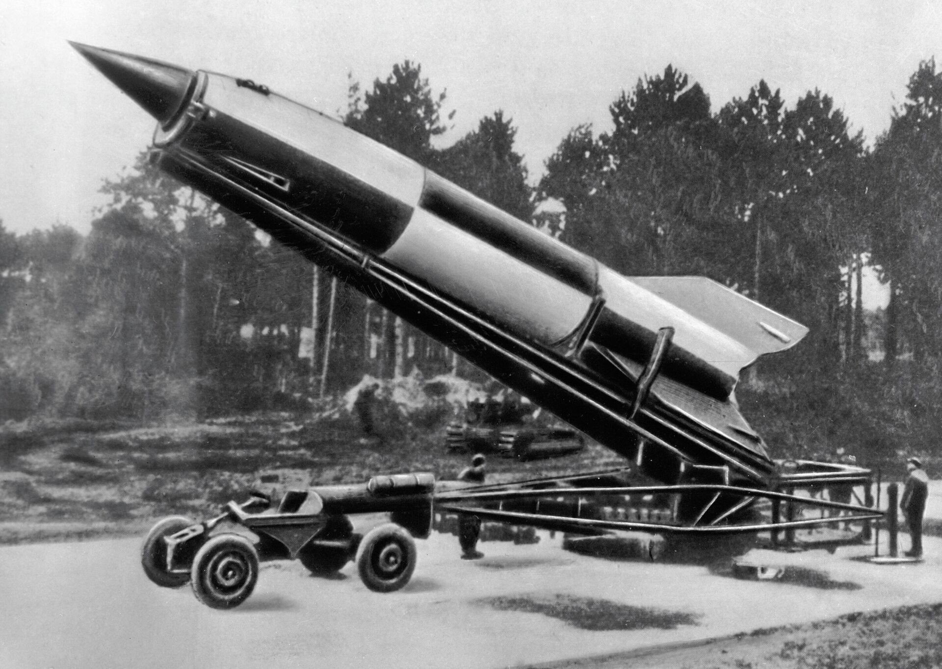 Немецкая ракета ФАУ-2 - РИА Новости, 1920, 13.11.2020
