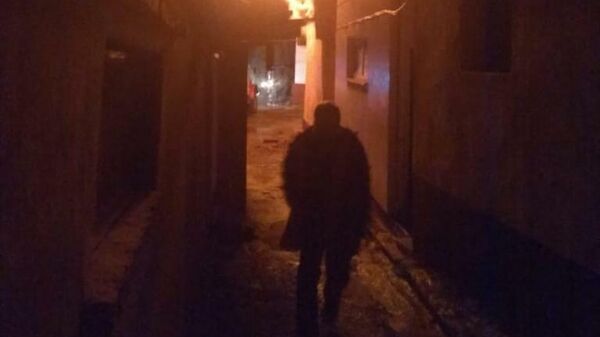 Пожар в Кизилташском монастыре в Крыму