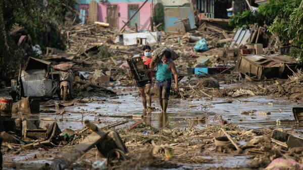 Последствия прохождения тайфуна Вамко на Филиппинах