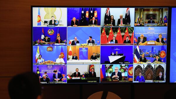 Представители стран участников саммита АСЕАН в Ханое
