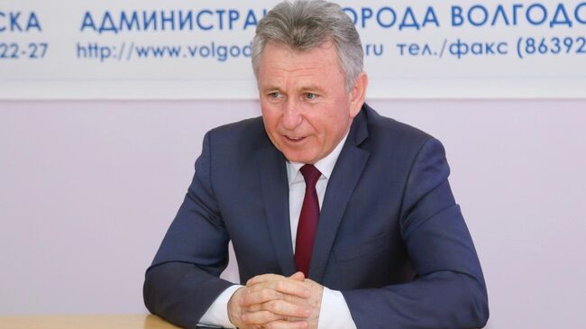 Глава администрации города Волгодонска Ростовской области Виктор Мельников