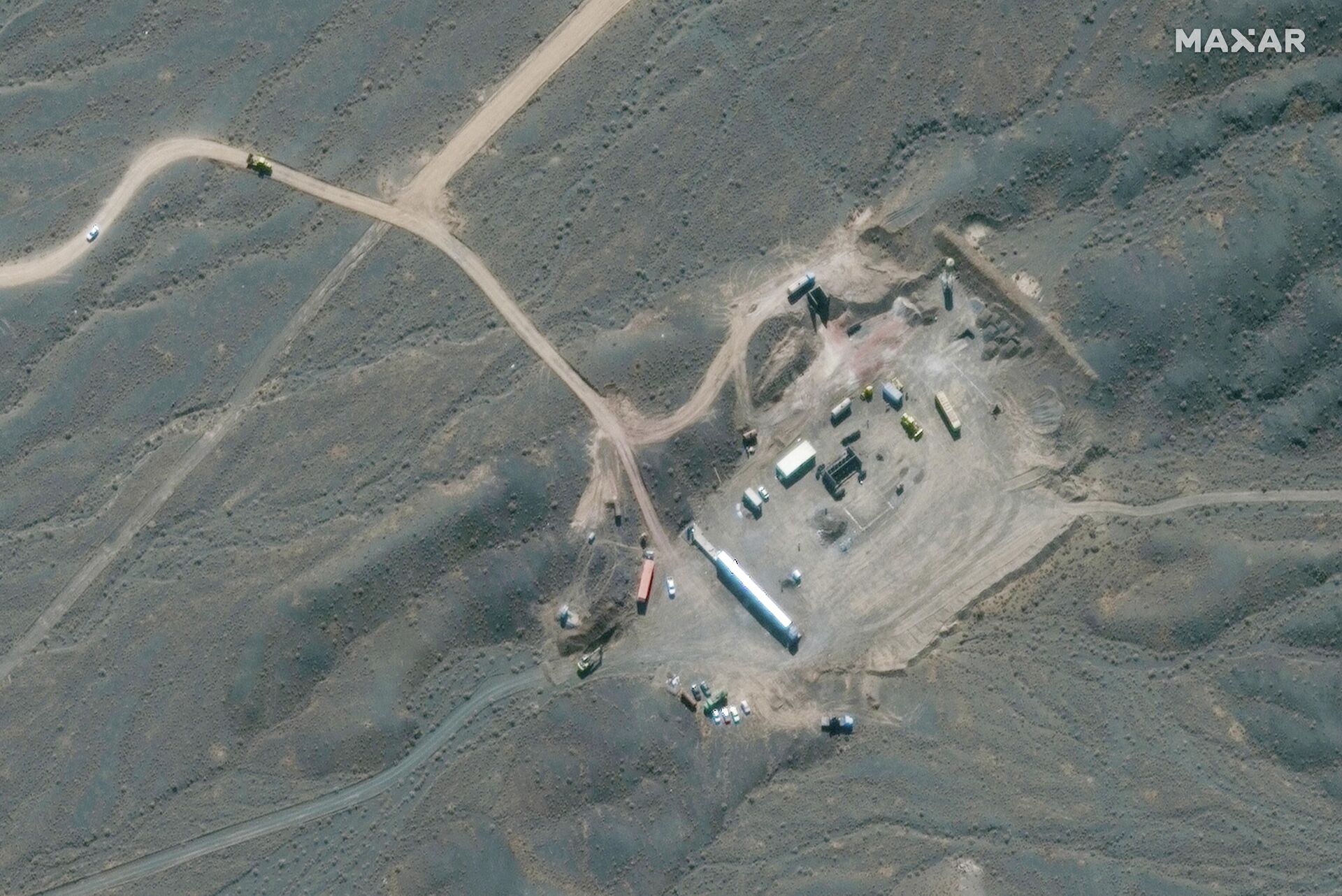 Спутниковый снимок ядерного объекта Ирана в Натанзе - РИА Новости, 1920, 02.12.2020