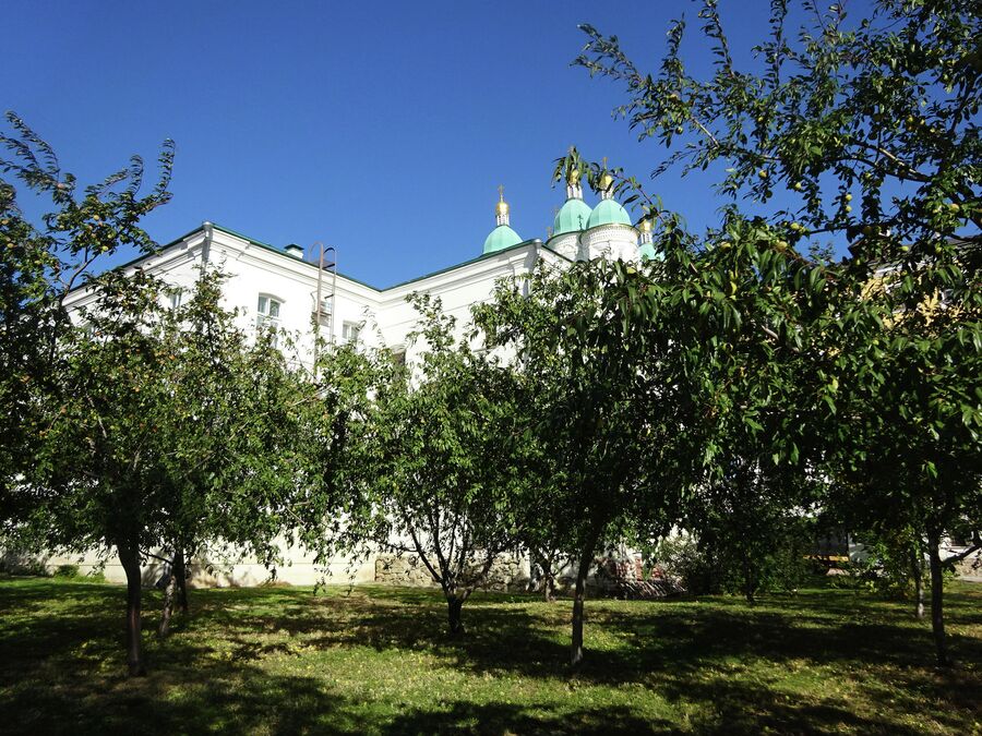 Персиковый сад в астраханском Кремле
