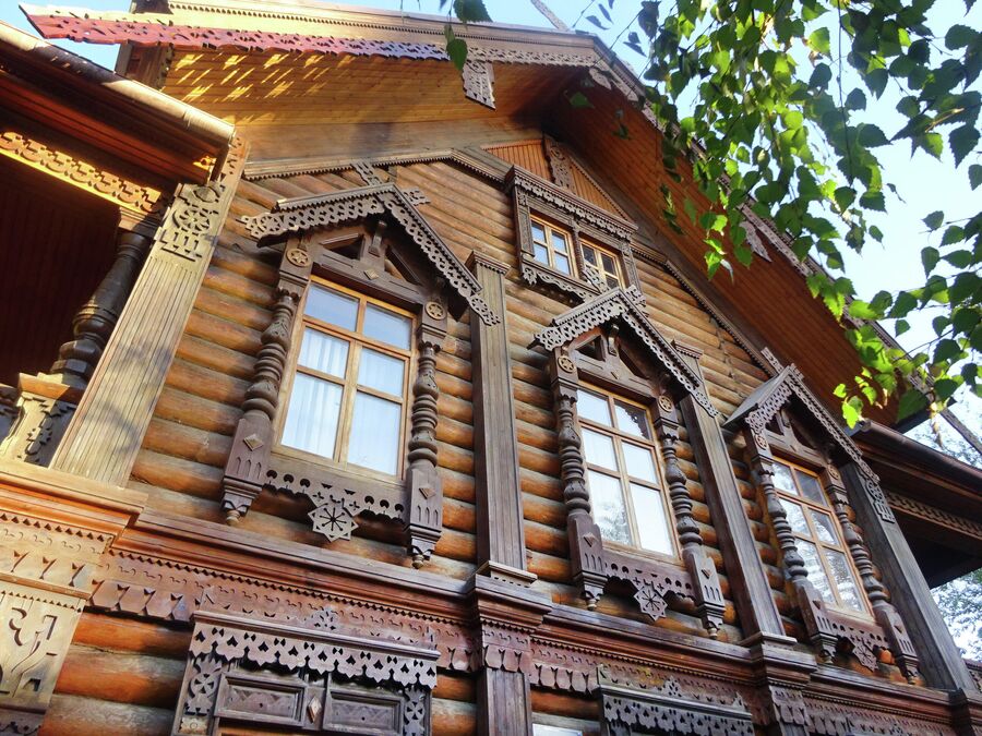 Дом купца Тетюшинова, фасад