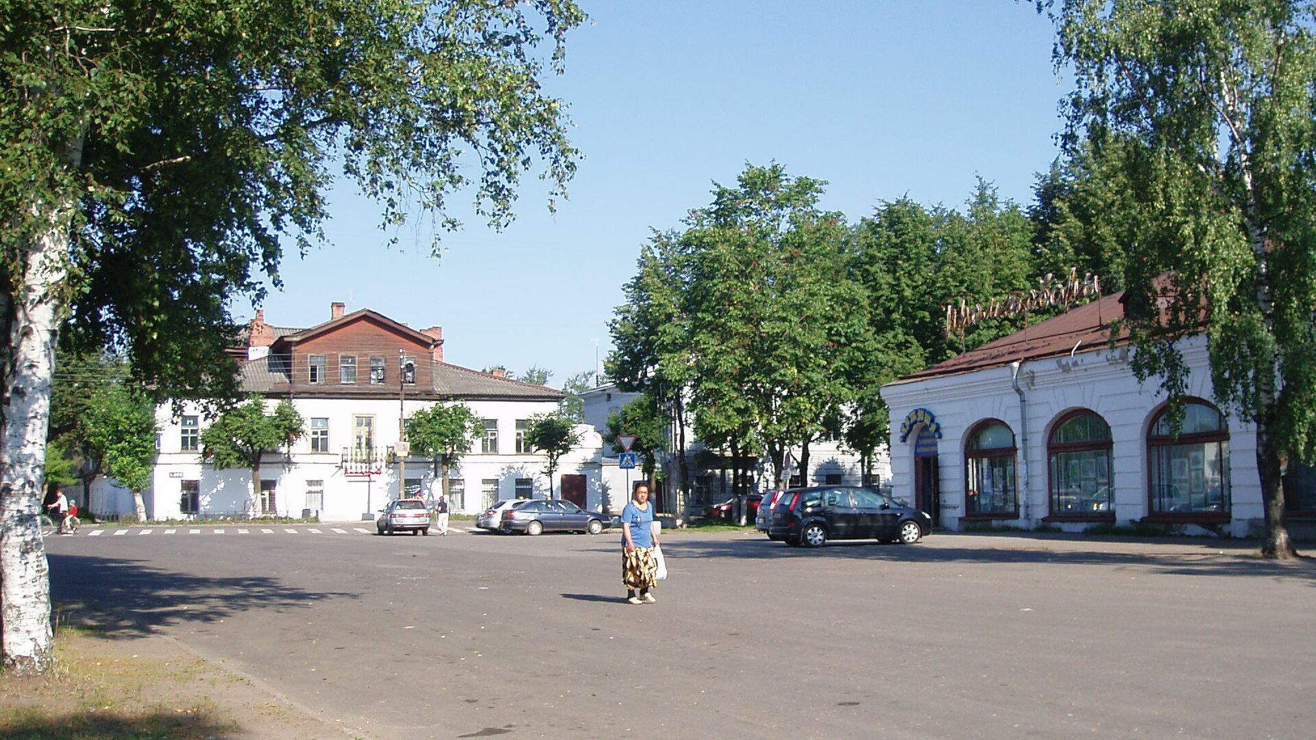 Гостинный двор, Новая Ладога - РИА Новости, 1920, 18.11.2020