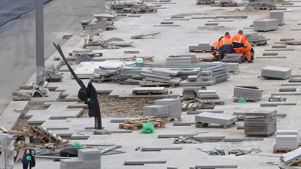 Реконструкция набережной в Москве
