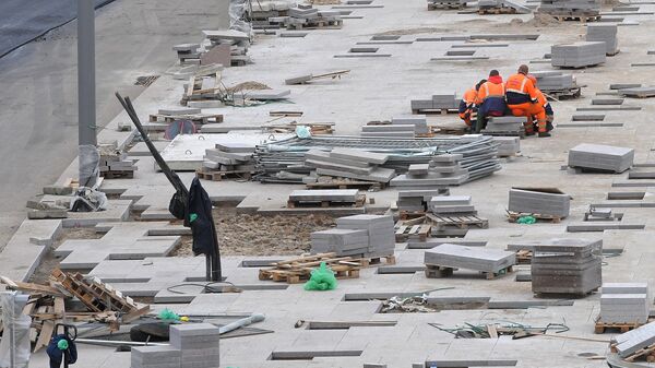 Реконструкция набережной в Москве