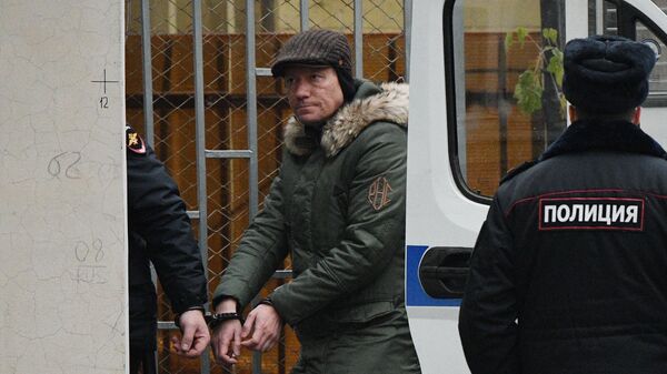 Заместитель председателя правительства Московской области Дмитрий Куракин доставлен в Басманный суд Москвы. 19 ноября 2020