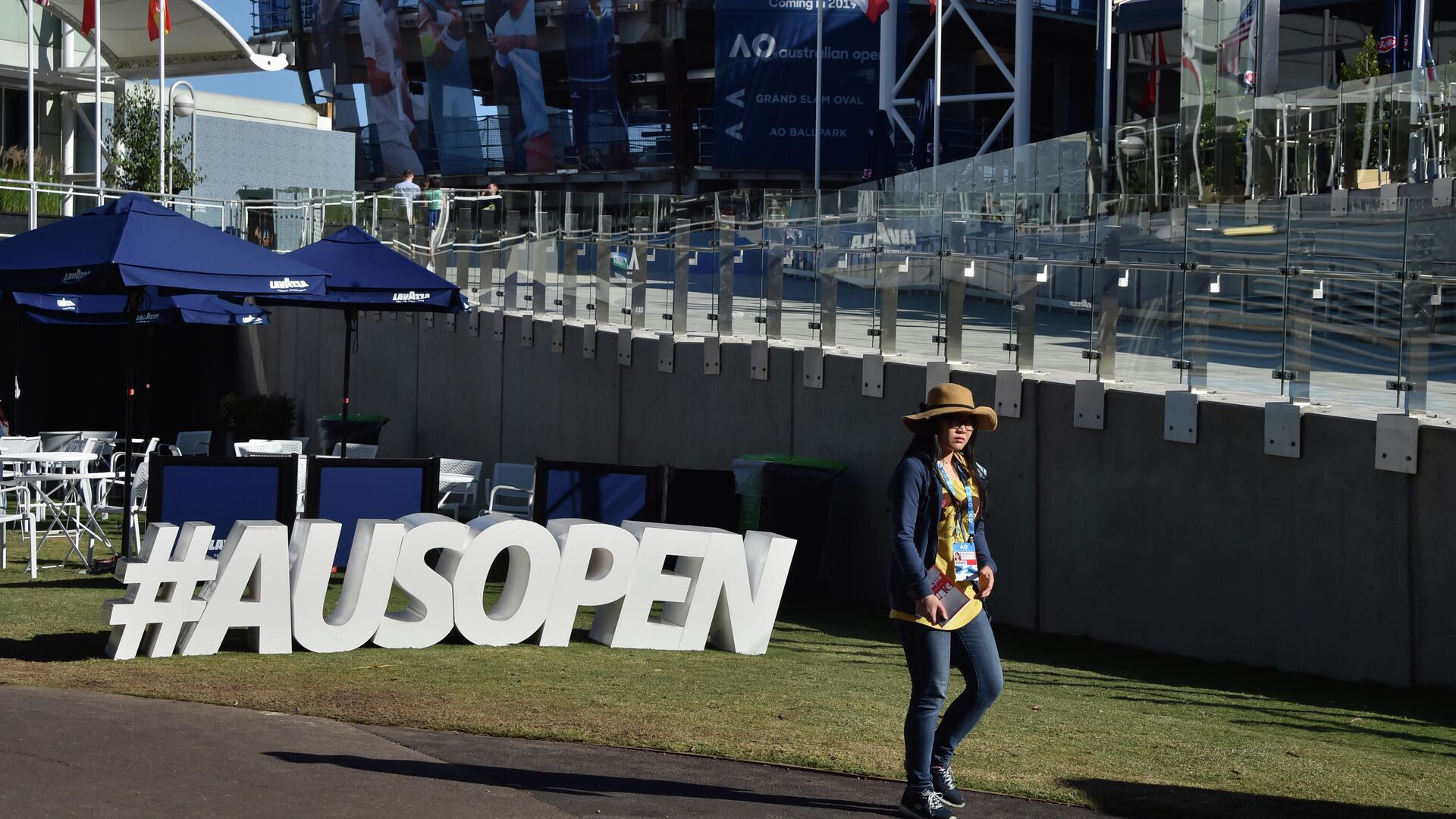 Логотип Australian Open в Мельбурне - РИА Новости, 1920, 21.11.2020