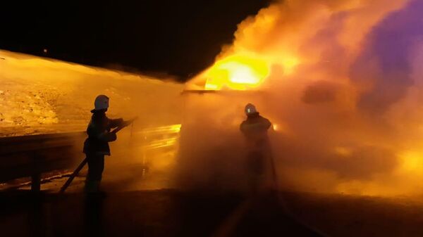 Пожарные в Ростовской области. Архивное фото