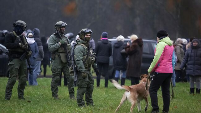 Акция протеста в Минске