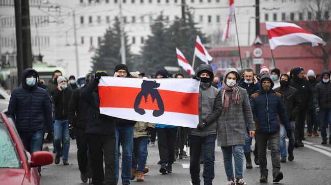 Акция протеста в Минске