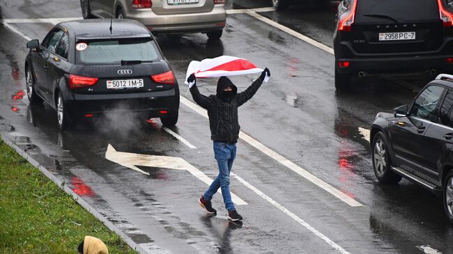 Акция протеста в Минске