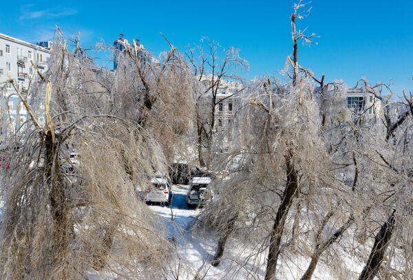 Последствия снежного циклона в Приморье
