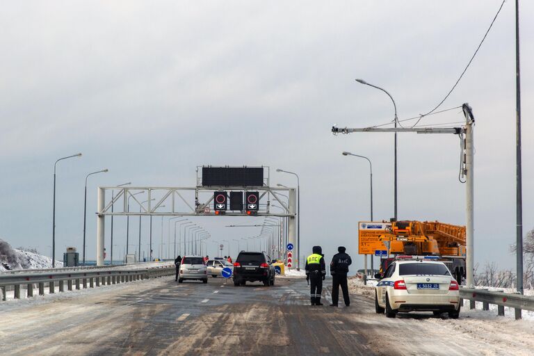 Последствия снежного циклона в Приморье