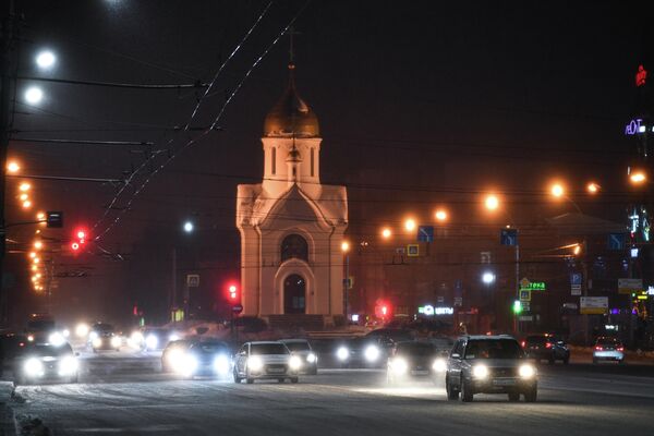 Часовня во имя святителя и чудотворца Николая на Красном проспекте в Новосибирске
