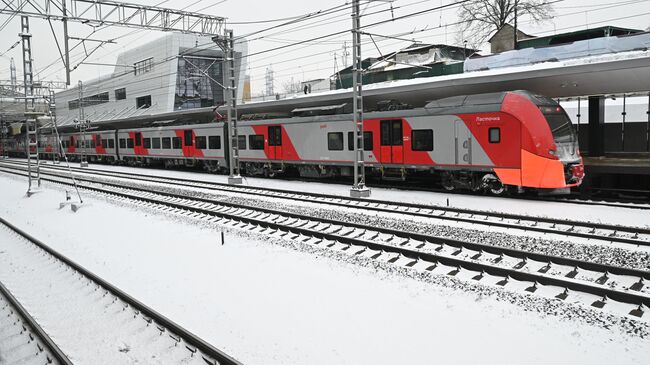 Новая станция Московского центрального диаметра Ховрино