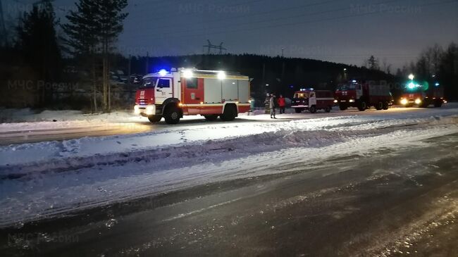 Автомобили МЧС в Иркутской области