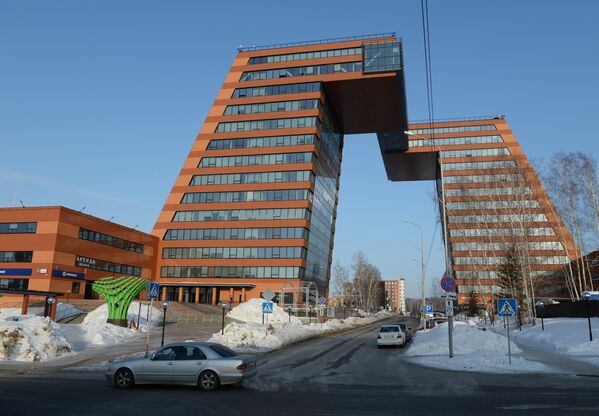 Башни Технопарка новосибирского академгородка
