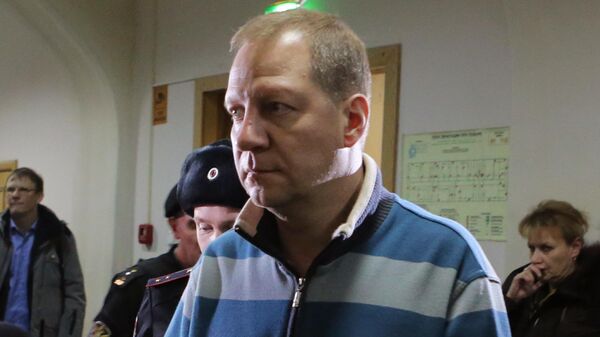 Глава Экспертно-криминалистического центра МВД Петр Гришин в Басманном суде