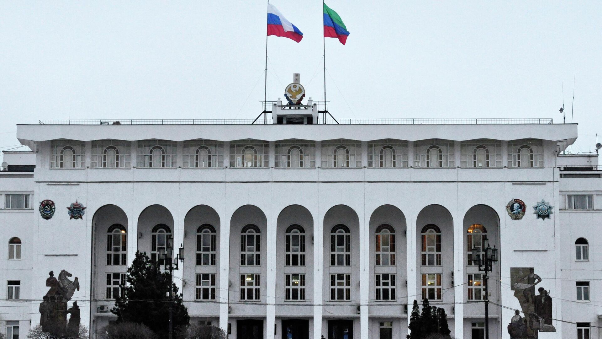 Дом правительства в Махачкале - РИА Новости, 1920, 25.12.2024