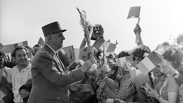 Визит Президента Франции Шарля де Голля в СССР. Июнь 1966 год