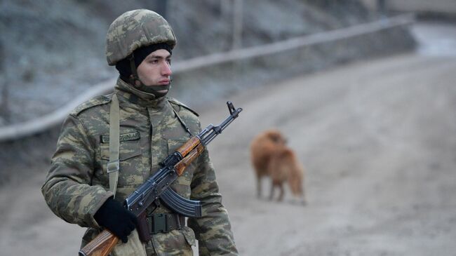 Азербайджанский военнослужащий