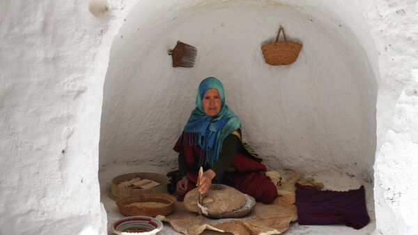 Жительница города Матмата в Тунисе