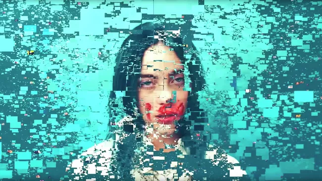 Кадр из видео Billie Eilish Infinite Bad Guy