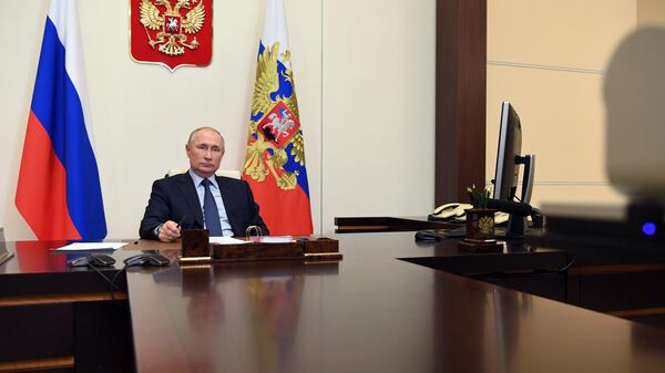 Президент РФ Владимир Путин принял участие в церемонии открытия цеха ООО Братскхимсинтез