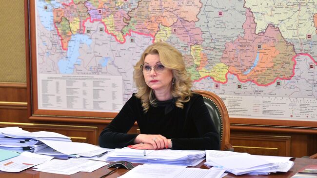 Вице-премьер РФ Т. Голикова провела совещание с главами субъектов о ходе выполнения поручений президента РФ