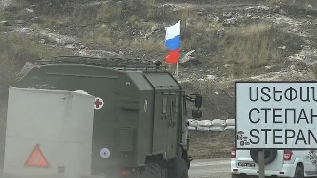 Подразделения медицинского отряда специального назначения в Степанакерте