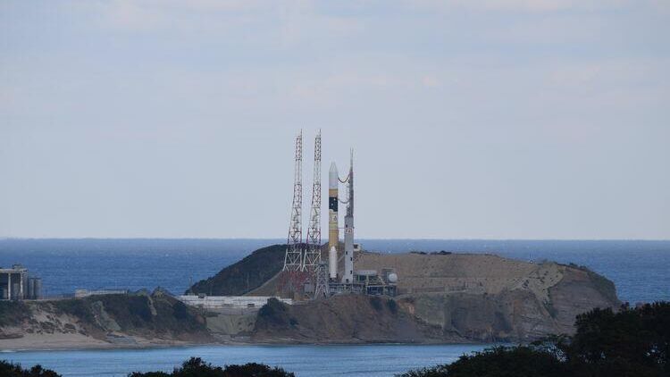 Японская ракета H2A со спутником оптической ретрансляции данных - РИА Новости, 1920, 09.01.2023