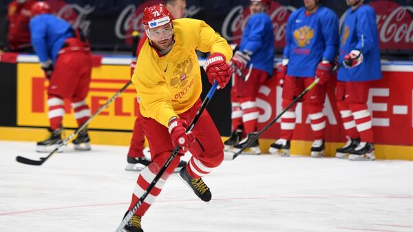 Игрок сборной России по хоккею Илья Ковальчук