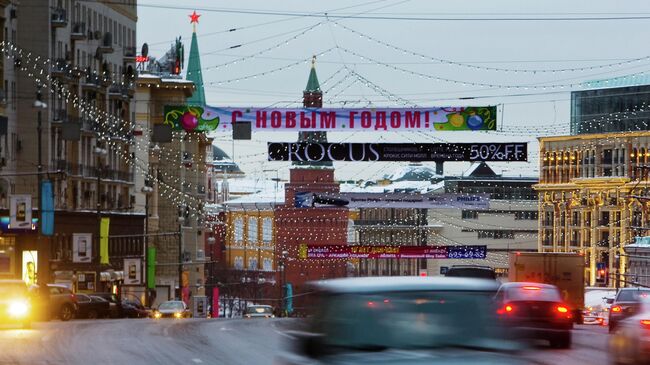 Предновогодняя Москва