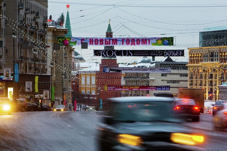 Предновогодняя Москва