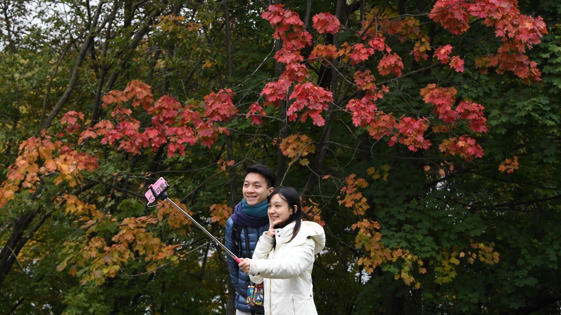 Иностранные туристы фотографируются в музее-заповеднике Коломенское - РИА Новости, 1920, 26.09.2025