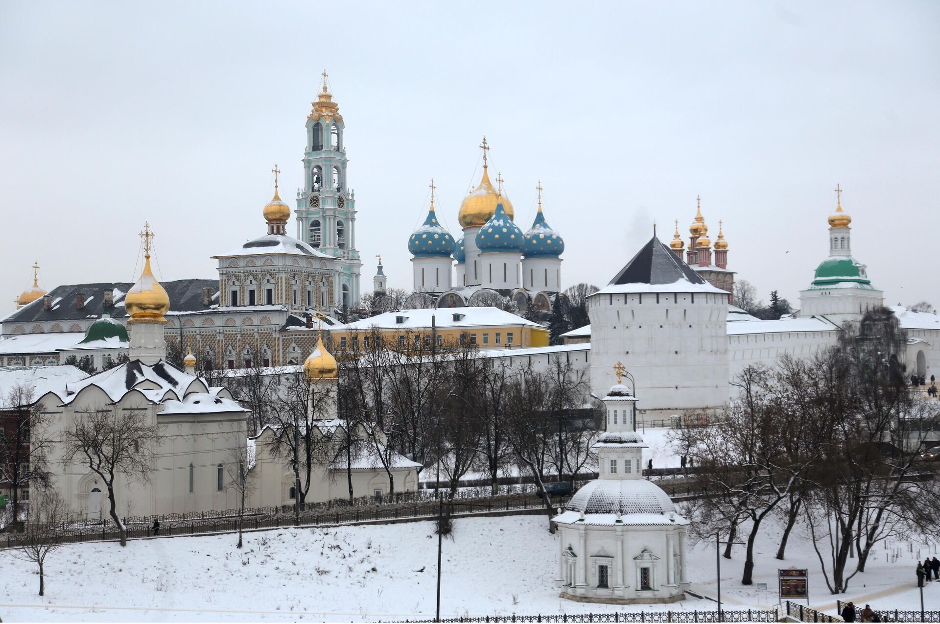 Троице-Сергиева Лавра в городе Сергиев Посад - РИА Новости, 1920, 01.12.2020