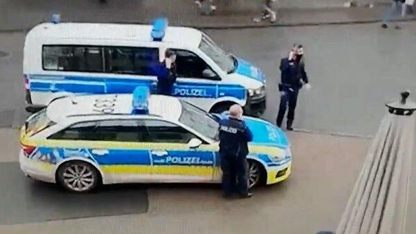 Кадры задержания водителя в Германии, въехавшего в толпу 