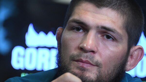 Пресс-конференция чемпиона UFC Х. Нурмагомедова Пресс-конференция чемпиона UFC Х. Нурмагомедова