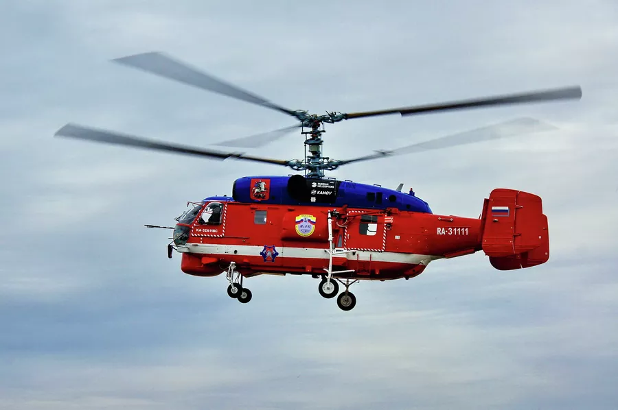 Вертолет Ка-32А11ВС Московского авиационного центра Вертолет Ка-32А11ВС Московского авиационного центра