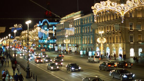 Невский проспект в Санкт-Петербурге
