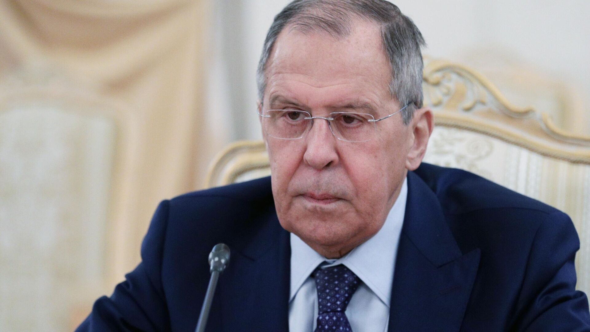 Министр иностранных дел РФ Сергей Лавров во время встречи в Москве с министром иностранных дел Армении Арой Айвазяном - РИА Новости, 1920, 10.12.2020