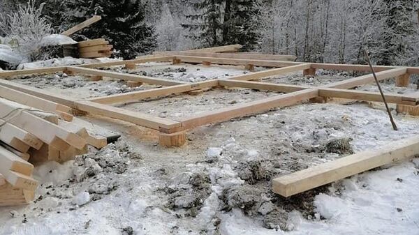 Строительство нового дома для Агафьи Лыковой