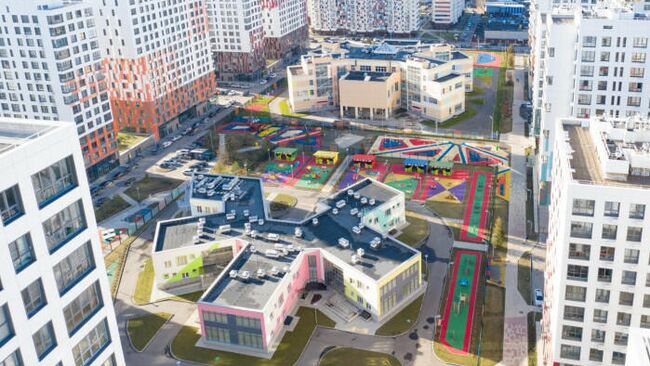 Школа на 550 учеников в Нагатинском затоне