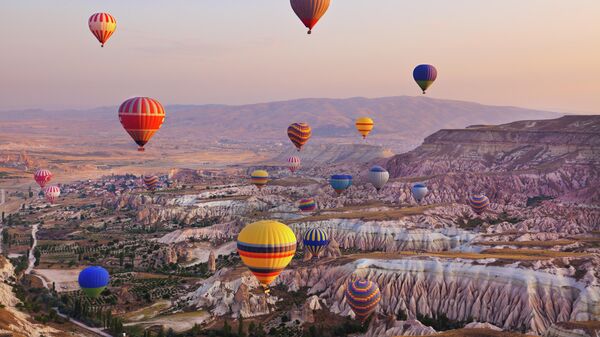 Воздушные шары в Каппадокии, Турция