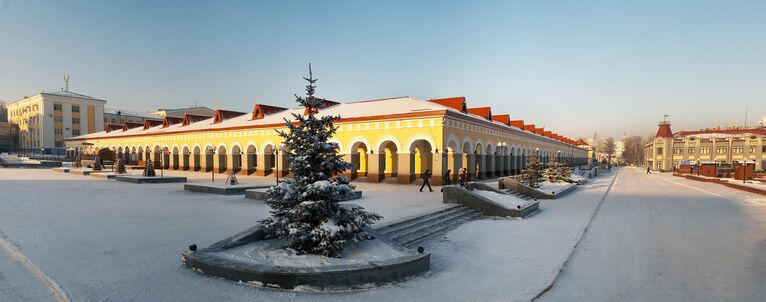 Гостиный Двор в центре Уфы