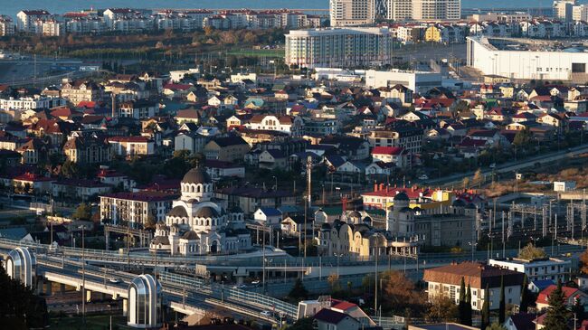 Поселок городского типа Сириус в Краснодарском крае