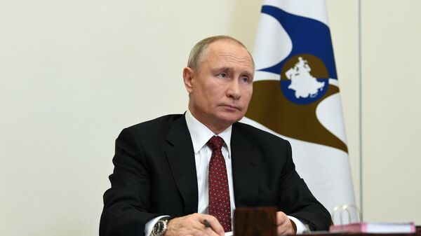 Президент РФ Владимир Путин принял участие в заседании ВЕЭС