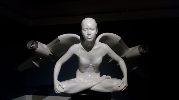 Скульптура проекта I believe in angels